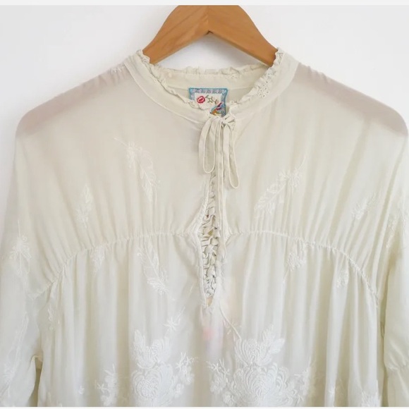 Johnny Was Feather Lara Top XS - Picture 9 of 9